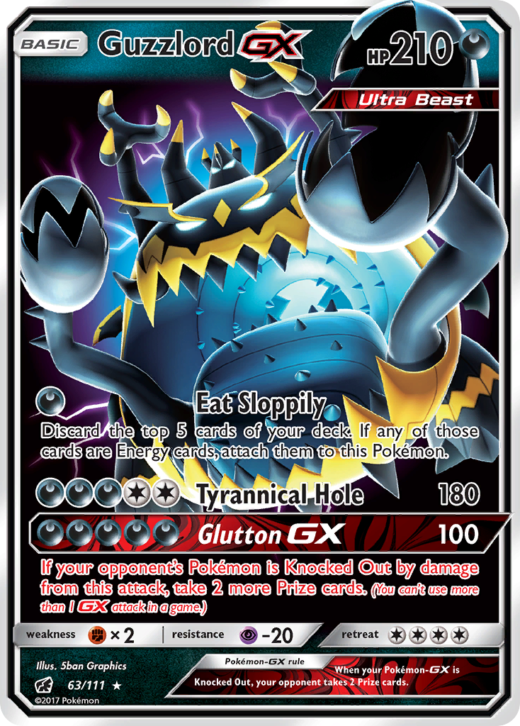 Guzzlord GX (63/111) [Sun & Moon: Crimson Invasion] | Good Games Adelaide SA