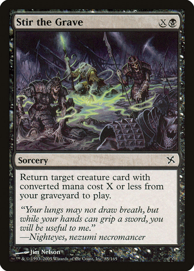 Stir the Grave 85 (Betrayers of Kamigawa)  - Foil | Good Games Adelaide SA