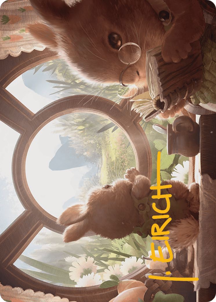 Farseek Art Card (Gold-Stamped Signature) [Bloomburrow Art Series] | Good Games Adelaide SA