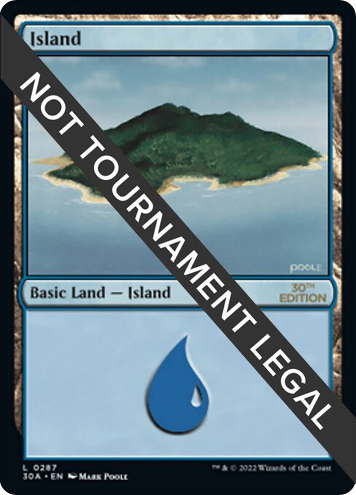 Island 287 287/594 (30th Anniversary Edition)  | Good Games Adelaide SA
