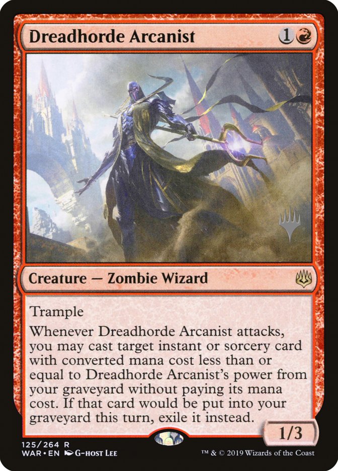 Dreadhorde Arcanist [Promo Pack: Throne of Eldraine] | Good Games Adelaide SA