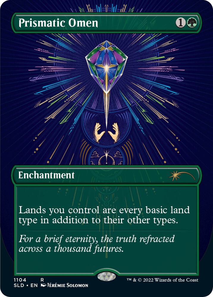 Prismatic Omen Borderless 1104 (Secret Lair Drop Series)  | Good Games Adelaide SA