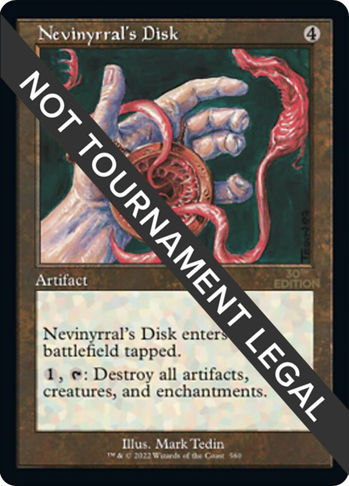 Nevinyrrals Disk Retro Frame 560/594 (30th Anniversary Edition)  | Good Games Adelaide SA