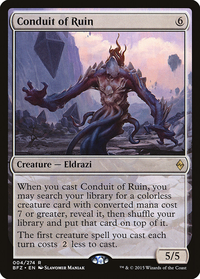 Conduit of Ruin 4 (Battle for Zendikar)  | Good Games Adelaide SA