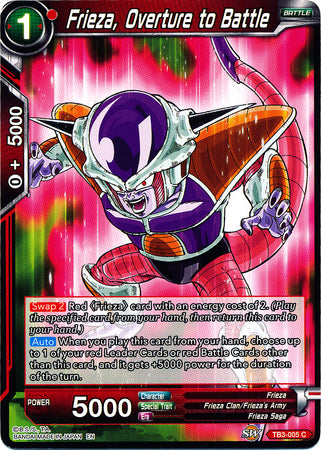 Frieza, Overture to Battle [TB3-005] | Good Games Adelaide SA