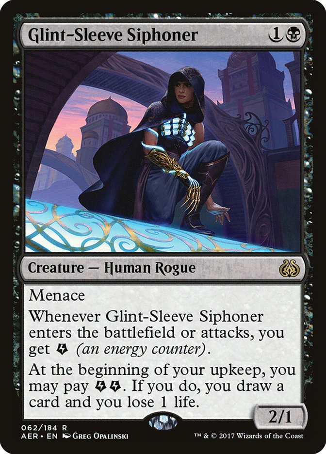 Glint-Sleeve Siphoner 62 (Aether Revolt)  - Foil | Good Games Adelaide SA