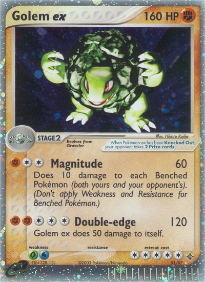Golem ex (91/97) [EX: Dragon] | Good Games Adelaide SA