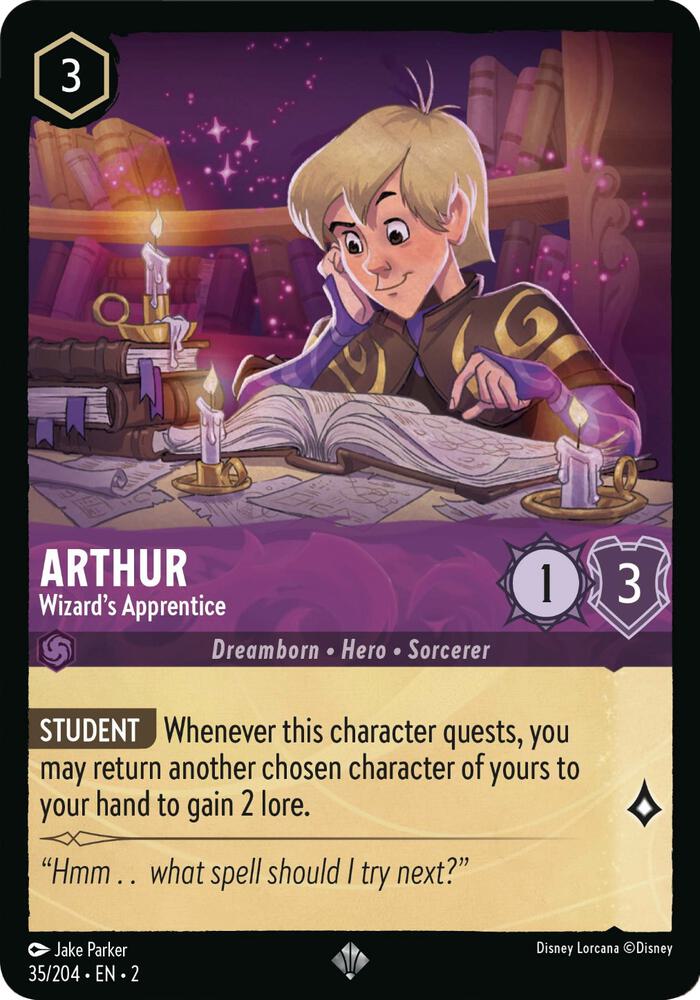 Arthur Wizards Apprentice 35/204 (Rise of the Floodborn)  | Good Games Adelaide SA