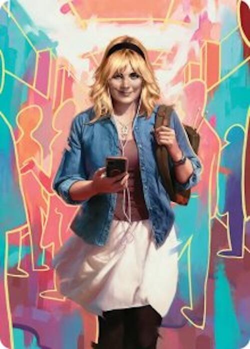 Gwen Stacy Art Card 13 54 13 (Art Series: Marvel's Spider-Man)  | Good Games Adelaide SA