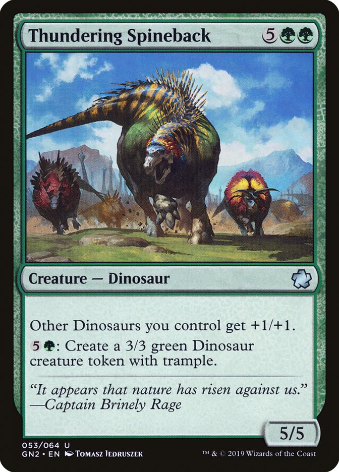 Thundering Spineback [Magic Game Night 2019] | Good Games Adelaide SA
