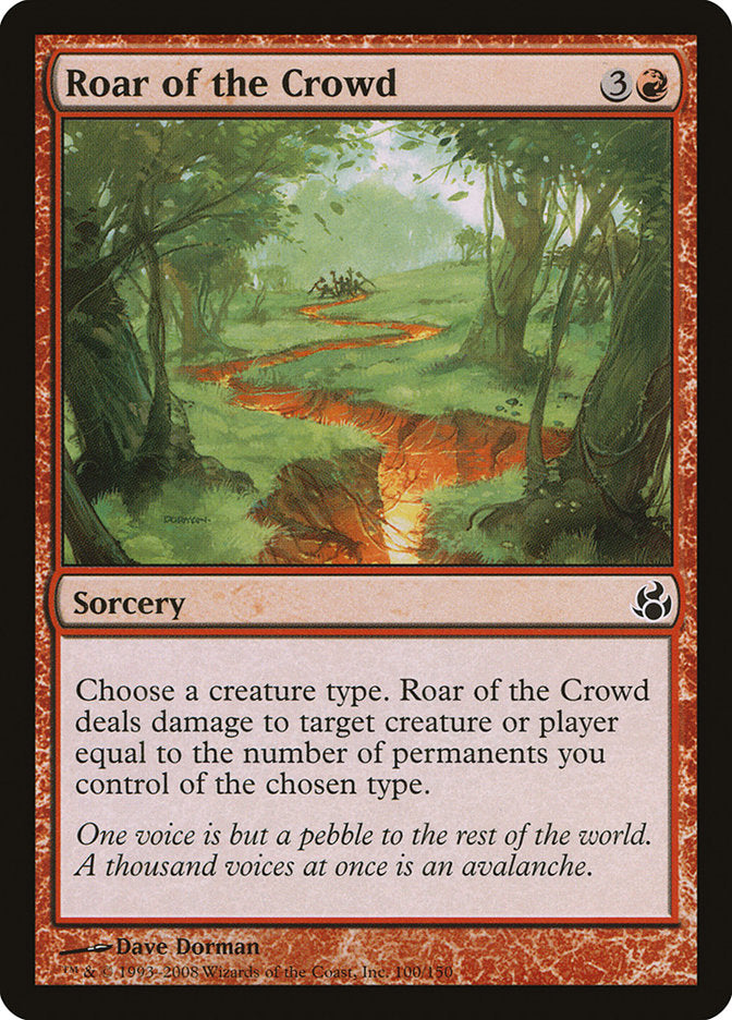 Roar of the Crowd 100 (Morningtide)  | Good Games Adelaide SA