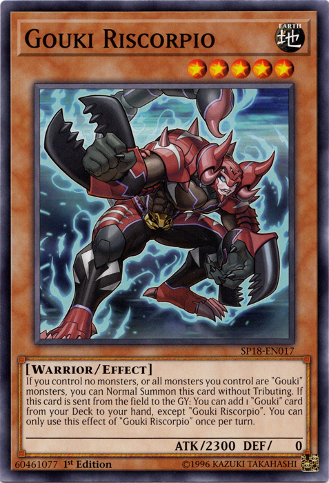 Gouki Riscorpio [SP18-EN017] Common | Good Games Adelaide SA
