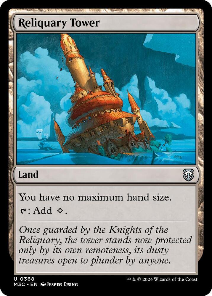 Reliquary Tower 368/411 (Commander: Modern Horizons 3)  - Ripple Foil | Good Games Adelaide SA