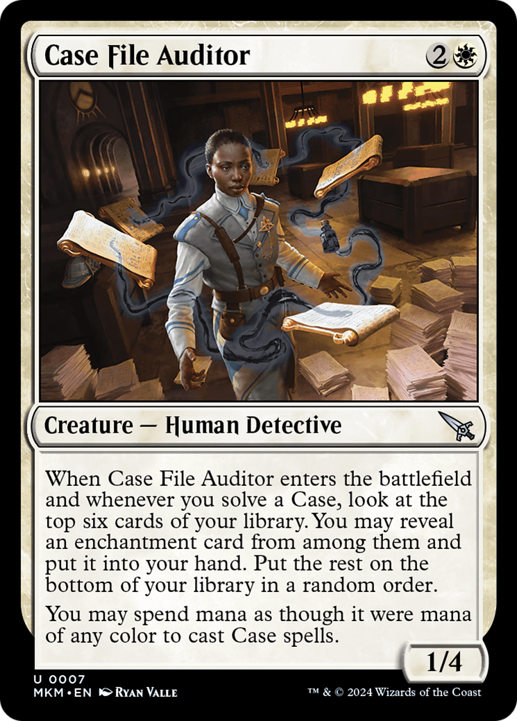Case File Auditor (Black) [Murders at Karlov Manor] | Good Games Adelaide SA