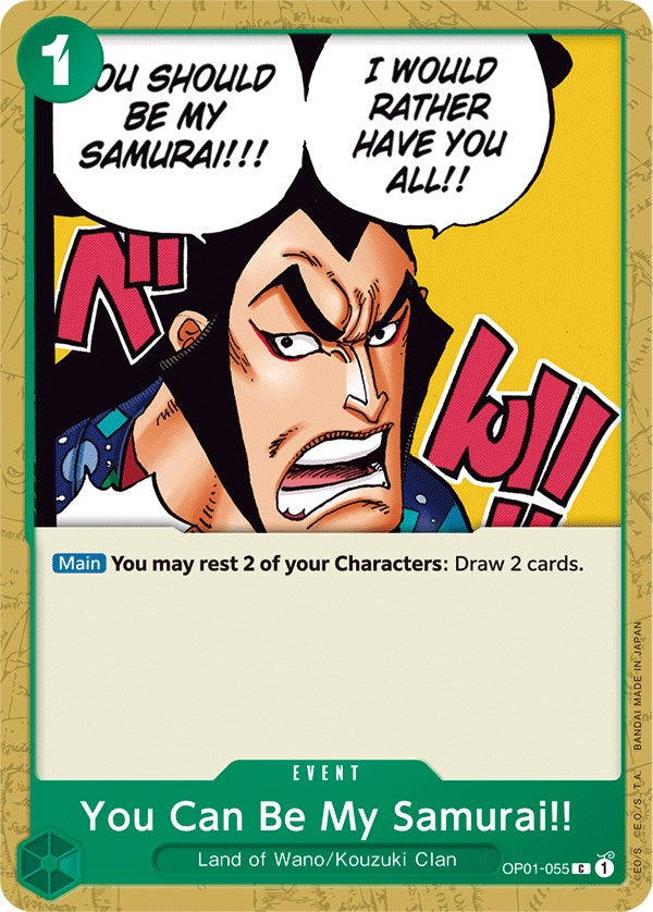 You Can Be My Samurai!! [Romance Dawn] | Good Games Adelaide SA