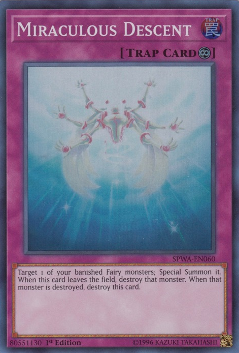 Miraculous Descent [SPWA-EN060] Super Rare | Good Games Adelaide SA