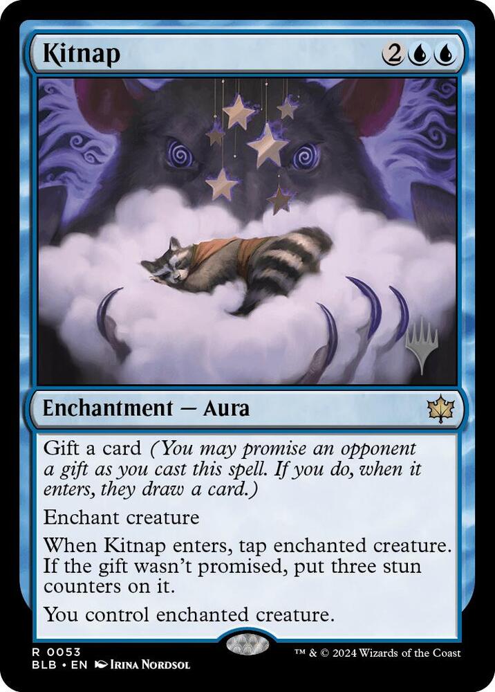 Kitnap 53 (Promo Pack: Bloomburrow)  - Foil | Good Games Adelaide SA