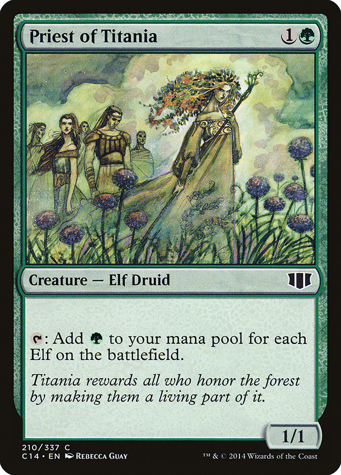 Priest of Titania [Commander 2014] | Good Games Adelaide SA