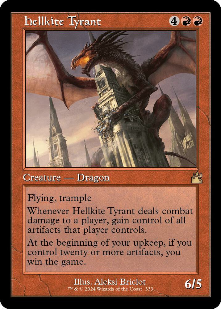 Hellkite Tyrant 333 (Ravnica Remastered)  | Good Games Adelaide SA