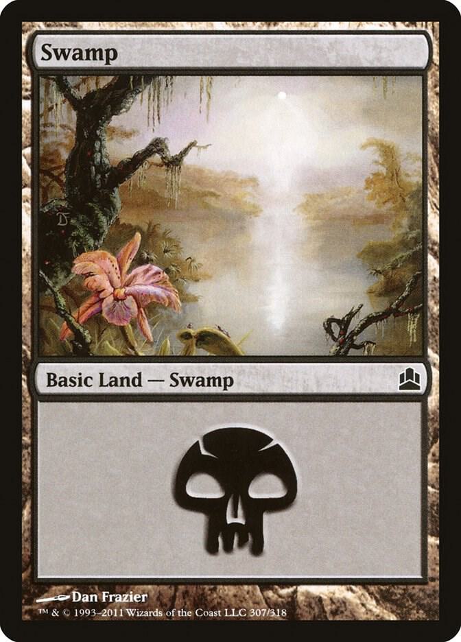 Swamp 307 (Commander)  | Good Games Adelaide SA