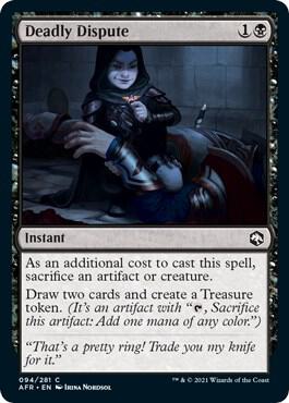 Deadly Dispute 94 (Adventures in the Forgotten Realms)  - Foil | Good Games Adelaide SA