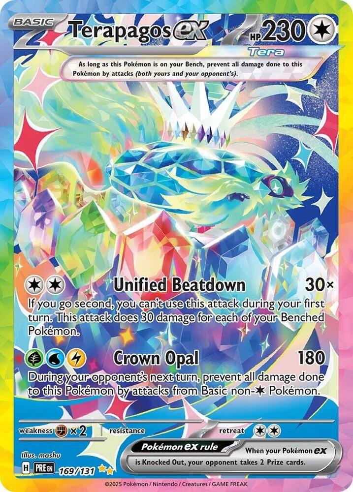 Terapagos ex 169/131 (SV: Prismatic Evolutions)  - Holofoil | Good Games Adelaide SA