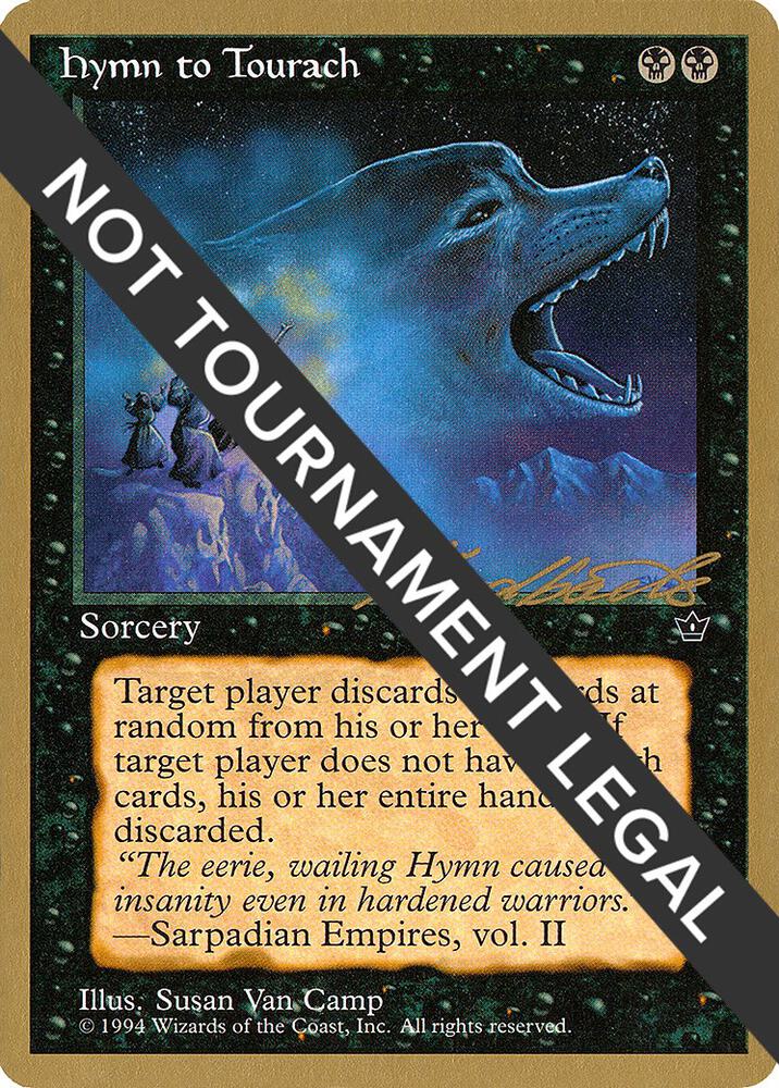 Hymn to Tourach Wolf 1996 Leon Lindback FEM  (World Championship Decks)  | Good Games Adelaide SA