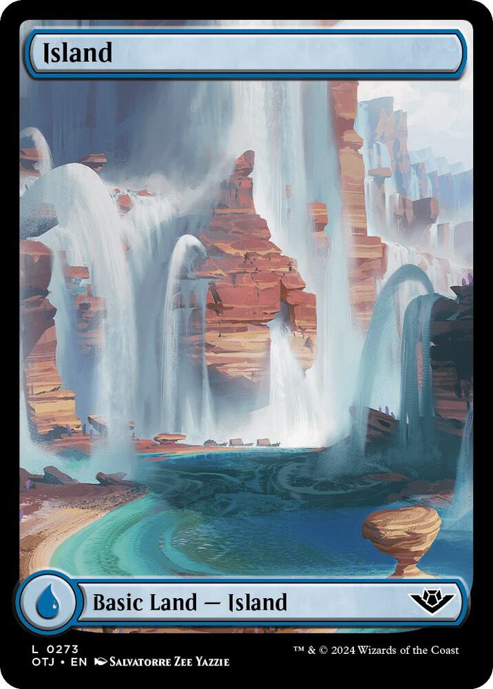 Island 273/286 (Outlaws of Thunder Junction)  - Full Art | Good Games Adelaide SA