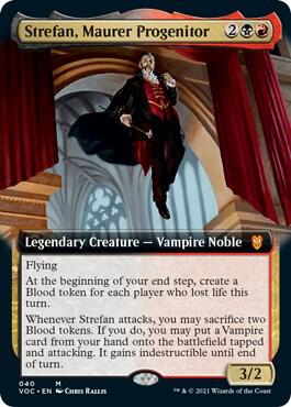 Strefan Maurer Progenitor Extended Art 40 (Commander: Innistrad: Crimson Vow)  | Good Games Adelaide SA