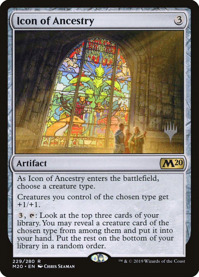 Icon of Ancestry [Core Set 2020 Promos] | Good Games Adelaide SA