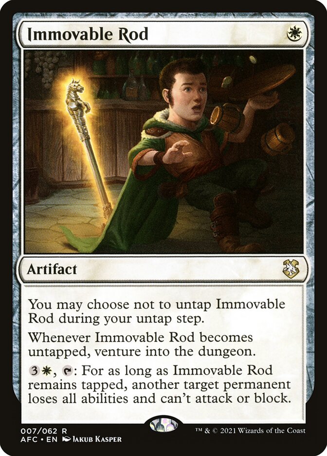 Immovable Rod 7 (Commander: Adventures in the Forgotten Realms)  | Good Games Adelaide SA