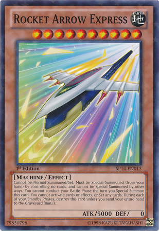 Rocket Arrow Express [SP14-EN015] Starfoil Rare | Good Games Adelaide SA