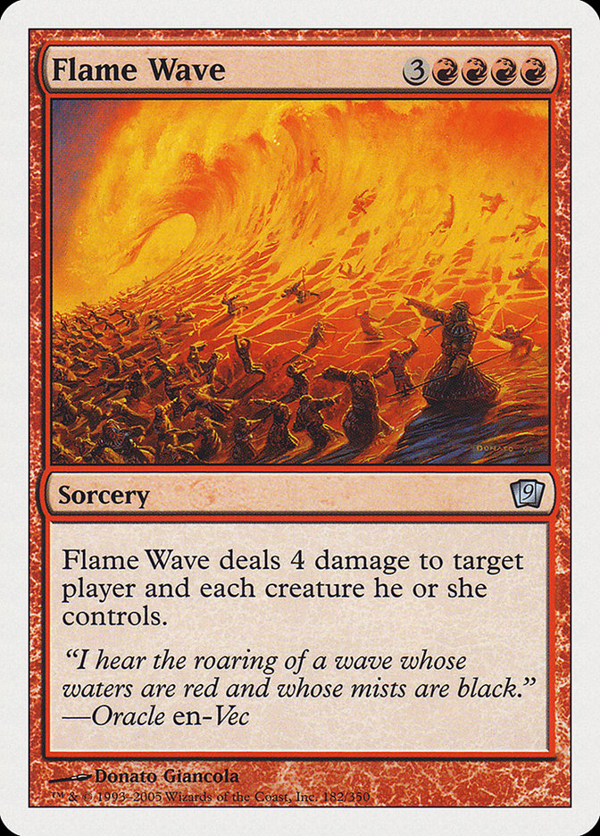 Flame Wave [Ninth Edition] | Good Games Adelaide SA