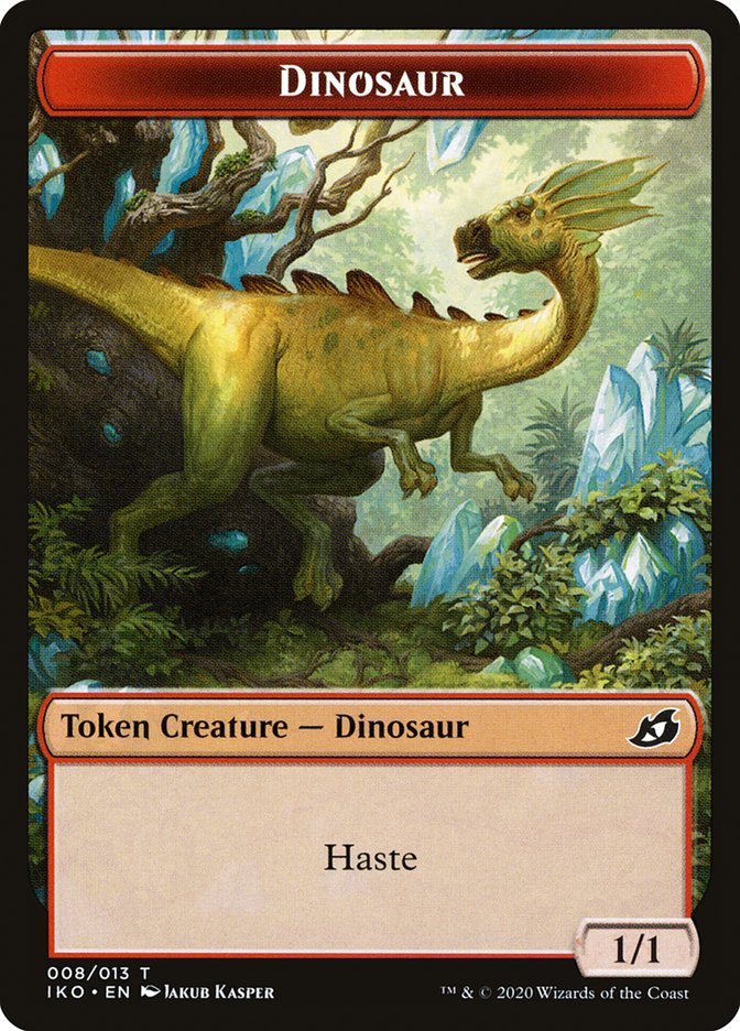 Dinosaur Token [Ikoria: Lair of Behemoths] | Good Games Adelaide SA