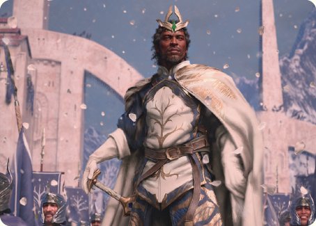 Aragorn, King of Gondor Art Card [The Lord of the Rings: Tales of Middle-earth Art Series] | Good Games Adelaide SA