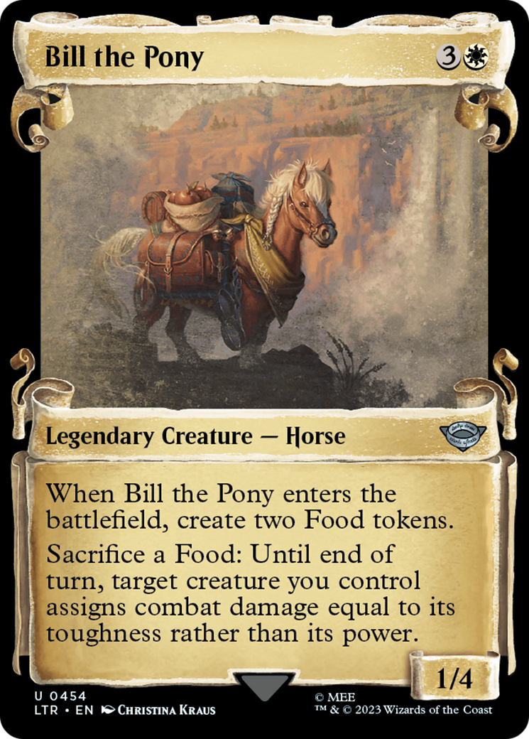 Bill the Pony [The Lord of the Rings: Tales of Middle-Earth Showcase Scrolls] | Good Games Adelaide SA