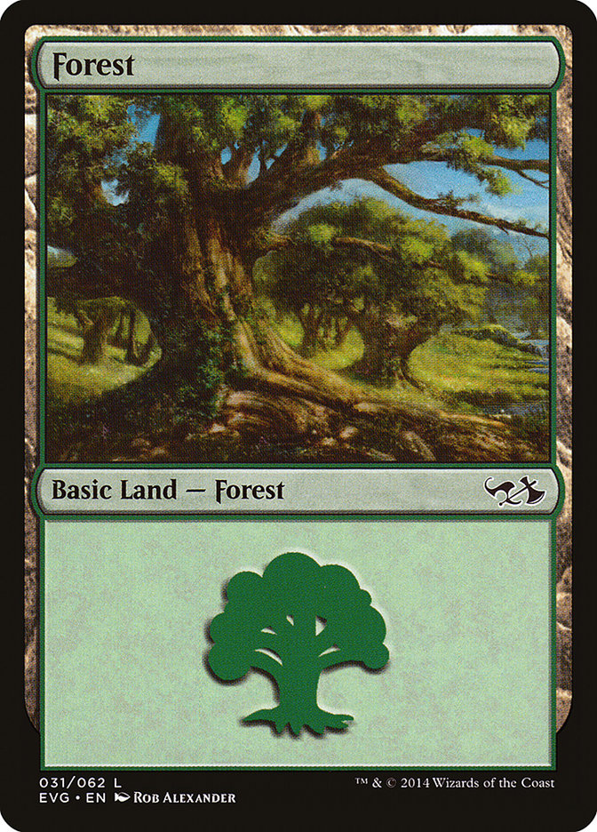 Forest (31) (Elves vs. Goblins) [Duel Decks Anthology] | Good Games Adelaide SA