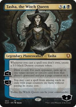 Tasha the Witch Queen Borderless 364 (Commander Legends: Battle for Baldur's Gate)  | Good Games Adelaide SA