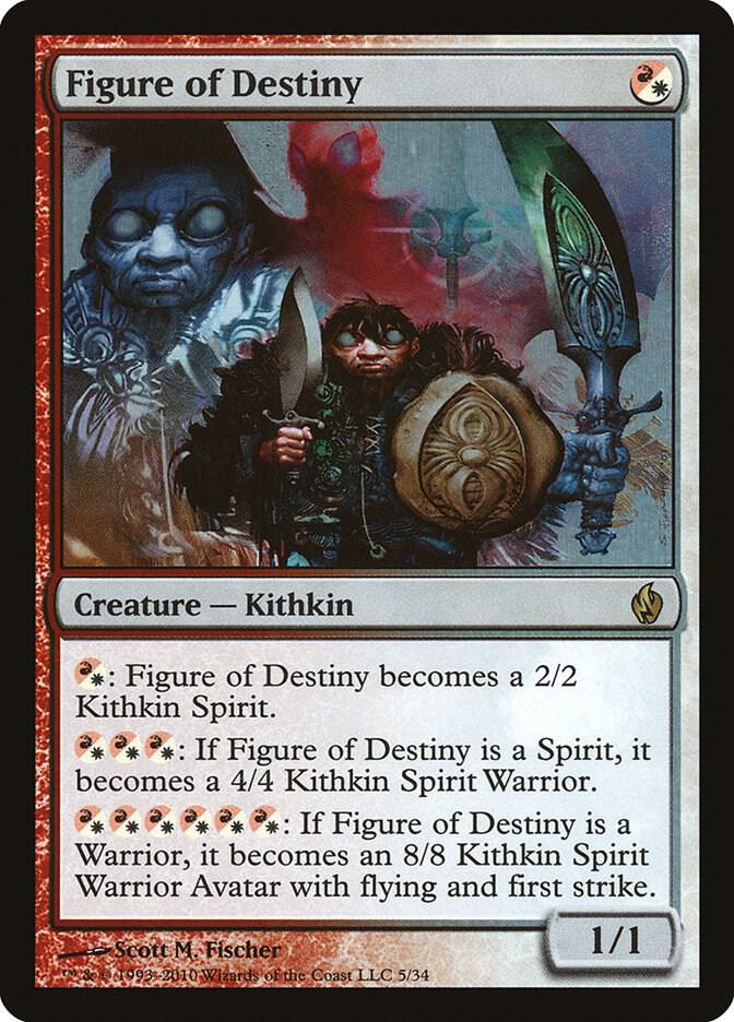 Figure of Destiny 5 (Premium Deck Series: Fire and Lightning)  - Foil | Good Games Adelaide SA