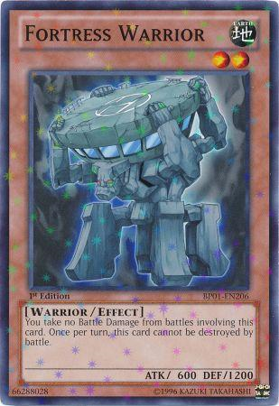 Fortress Warrior [BP01-EN206] Starfoil Rare | Good Games Adelaide SA