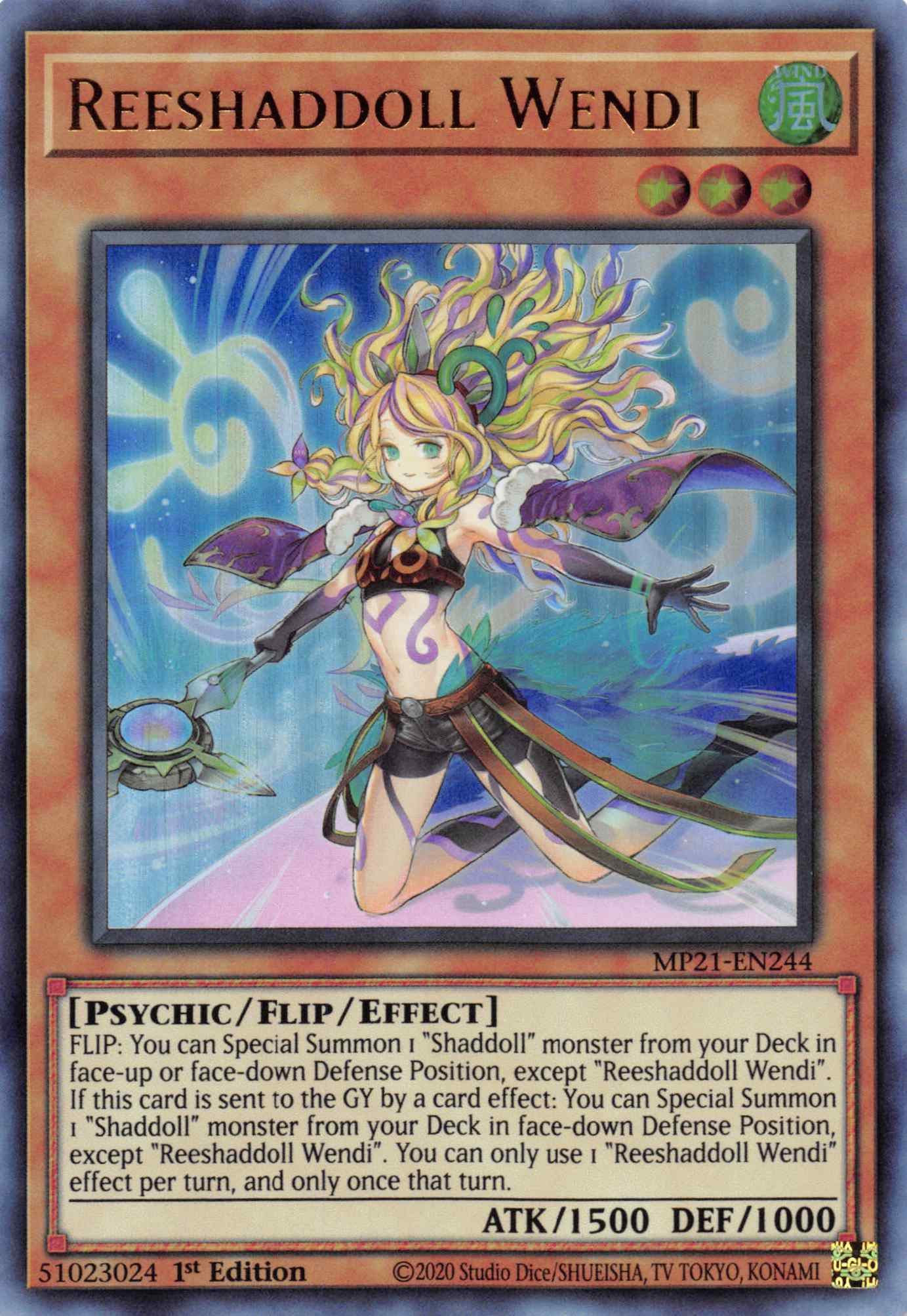 Reeshaddoll Wendi [MP21-EN244] Ultra Rare | Good Games Adelaide SA