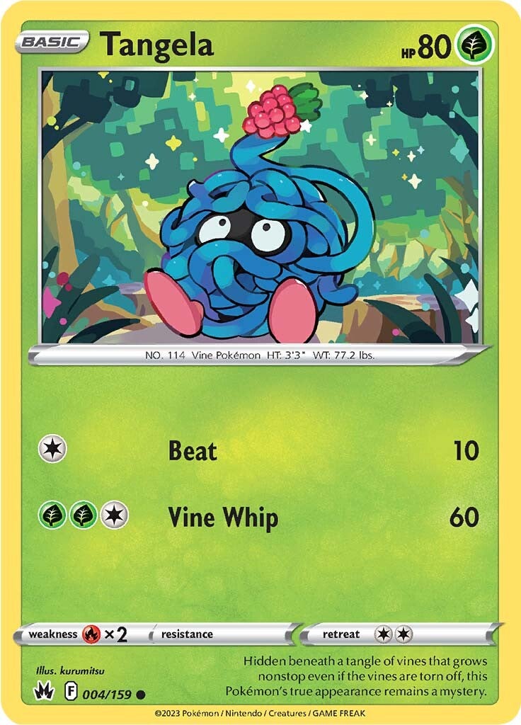 Tangela (004/159) [Sword & Shield: Crown Zenith] | Good Games Adelaide SA