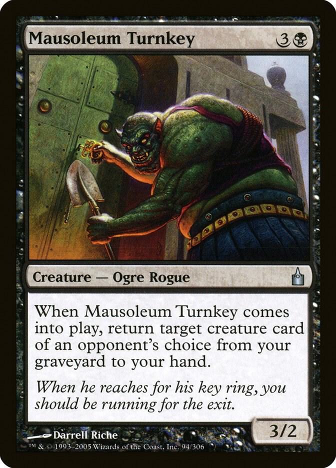 Mausoleum Turnkey 94/306 (Ravnica: City of Guilds)  - Foil | Good Games Adelaide SA
