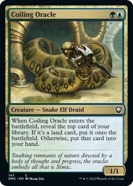 Coiling Oracle 147 (Commander: Dominaria United)  | Good Games Adelaide SA
