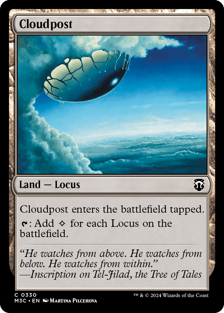 Cloudpost (Ripple Foil) [Modern Horizons 3 Commander] | Good Games Adelaide SA