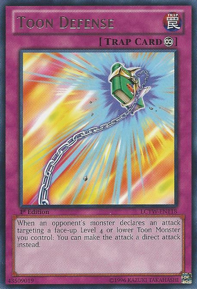Toon Defense [LCYW-EN118] Rare | Good Games Adelaide SA