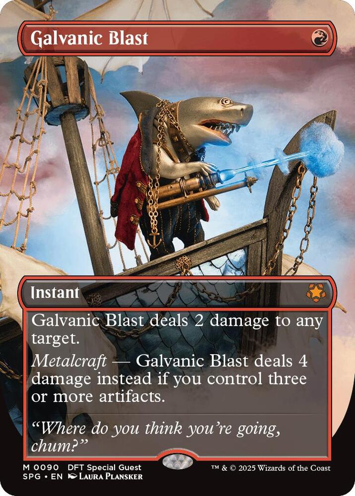 Galvanic Blast 90 (Special Guests)  - Borderless Foil | Good Games Adelaide SA