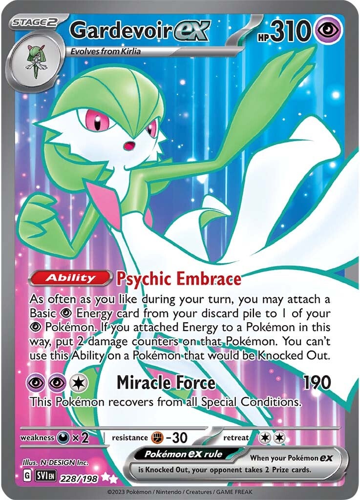 Gardevoir ex (228/198) [Scarlet & Violet: Base Set] | Good Games Adelaide SA