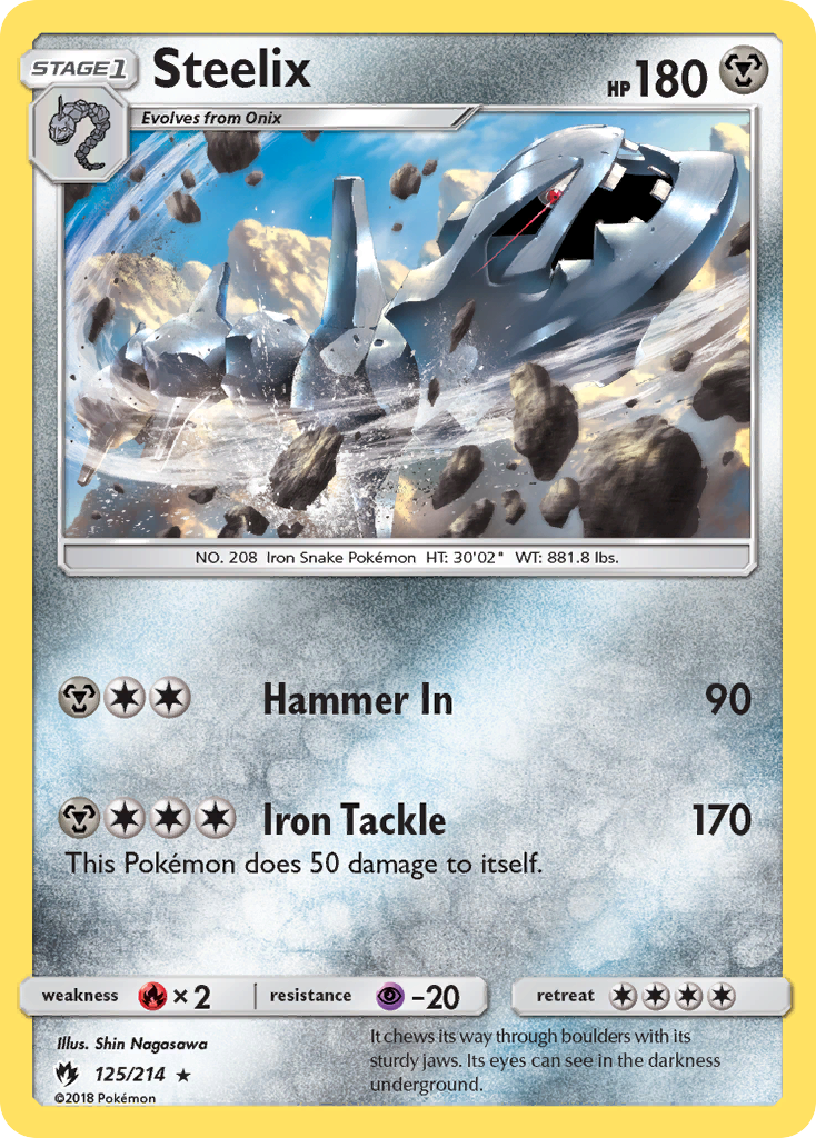 Steelix (125/214) [Sun & Moon: Lost Thunder] | Good Games Adelaide SA