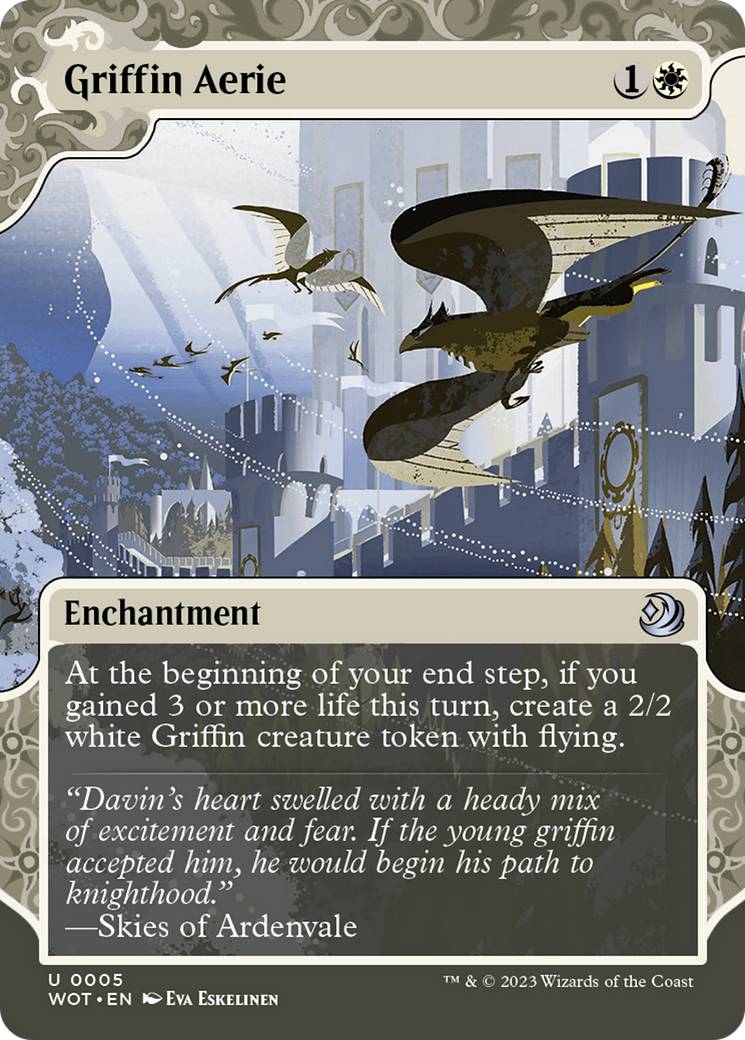 Griffin Aerie [Wilds of Eldraine: Enchanting Tales] | Good Games Adelaide SA